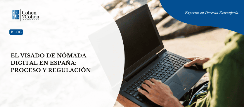 Foto de un n&oacute;mada digital para ilustrar el blog "El visado de n&oacute;mada digital en Espa&ntilde;a: proceso y regulaci&oacute;n", escrito por Cohen & Cohen